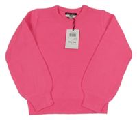 Nové - Neonově růžový svetr WE