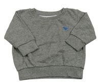 Šedá mikina s dinem Next