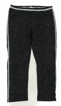 Černo-bílé melírované capri legíny H&M