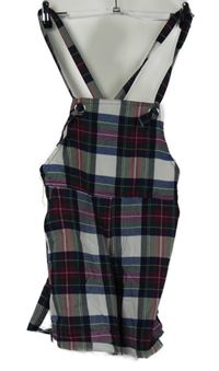 Dámské barevné kostkované laclové kraťasy Cropp