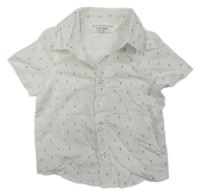 Bílá vzorovaná košile Primark