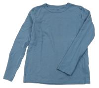 Modrošedé triko Alive