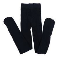 Tmavomodré vzorované punčocháče