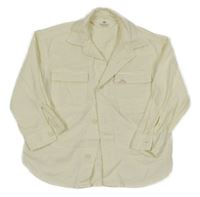 Smetanová lněná košile H&M