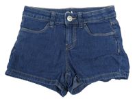 Tmavomodré riflové kraťasy C&A