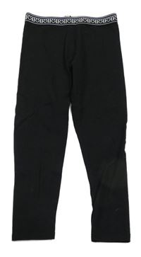 Černé legíny s logy RIVER ISLAND