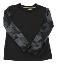 Černo-army thermo triko sinsay