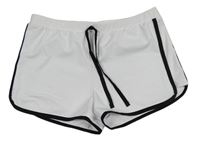Bílé sportovní kraťasy