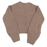 Starorůžový crop svetr New Look