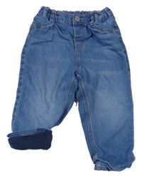 Modré podšité rifle H&M