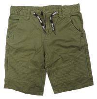 Khaki riflové kraťasy Chapter young