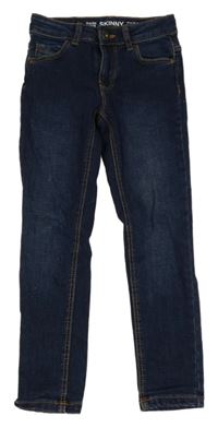 Tmavomodré skinny rifle Denim Co.