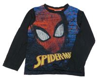 Černé triko se Spidermanem Marvel