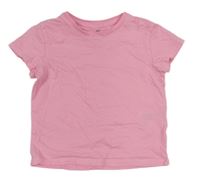 Růžové tričko H&M