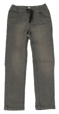 Šedé teplákové rifle Yigga