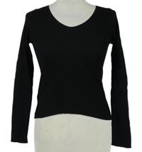 Dámský černý žebrovaný svetr Primark 