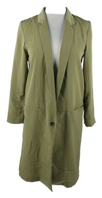 Dámský khaki kabát H&M