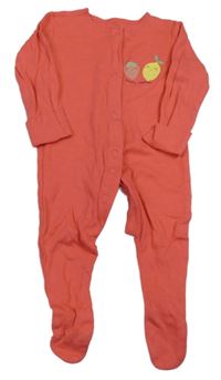 Růžový overal s ovocem George