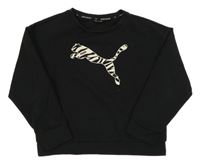 Černá mikina s logem Puma