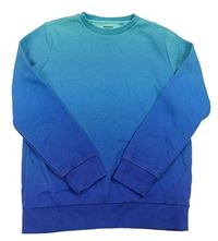 Modrá ombré mikina F&F
