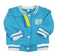 Nové - Modrá baseballová mikina s číslem zn. Shein