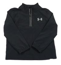Černá šusťáková funkční lehká bunda s logem Under Armour