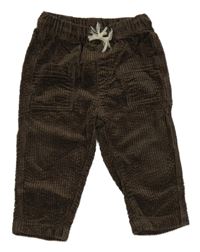 Hnědé manšestráky H&M