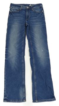 Modré straght fit rifle H&M