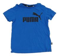 Tmavomodré tričko s logem Puma