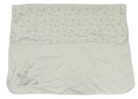Bílá bavlněná deka se zajíčky Cherokee