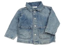 Modrá riflová plísňová bunda Primark 