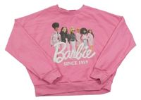 Růžová oversize mikina Barbie 