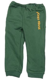 Zelené tepláky s nápisem Primark