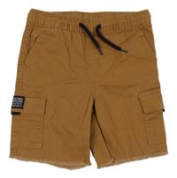 Béžové cargo riflové kraťasy Little kids