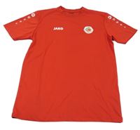 Červené sportovní tričko s logem Jako 