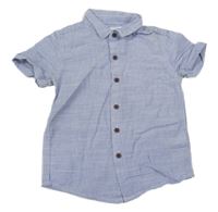 Modro-bílá pruhovaná košile Zara