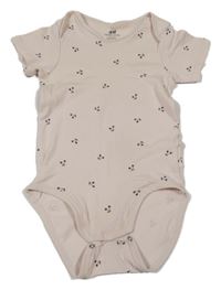 Světlerůžové body s třešničkmi H&M