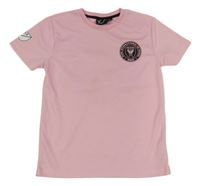 Světlerůžový sportovní fotbalový dres se znakem PRIMARK