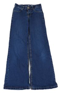 Modré wide leg rifle C&A