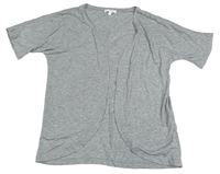 Šedý melírovaný lehký cardigan zn. Charles Vögele