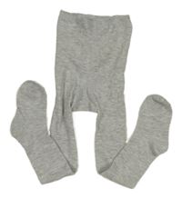 Šedé melírované punčocháče Primark