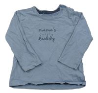 Modré triko s nápisem George