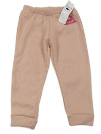 Nové - Starorůžové tepláky s logem Reebok