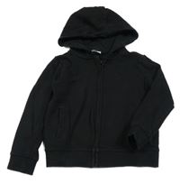 Černá propínací mikina s kapucí Pep&Co