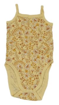 Žluté květované body C&A