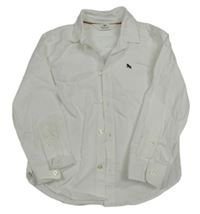 Bílá košile s výšivkou H&M