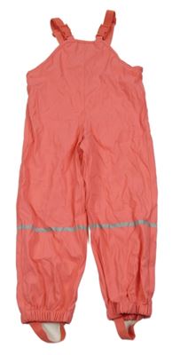 Korálové nepromokavé laclové kalhoty lupilu