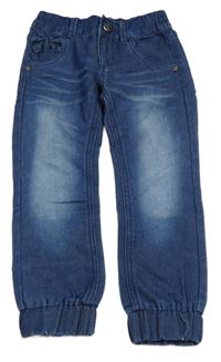 Tmavomodré lehké cuff rifle Kiki&Koko