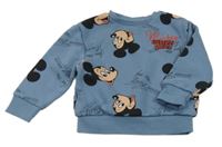 Modrá mikina s Mickeym Primark