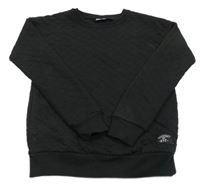 Černá vzorovaná mikina Pepperts